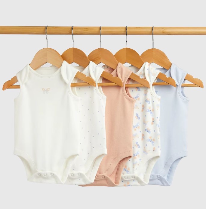 Mothercare 5 Pack Bodysuit